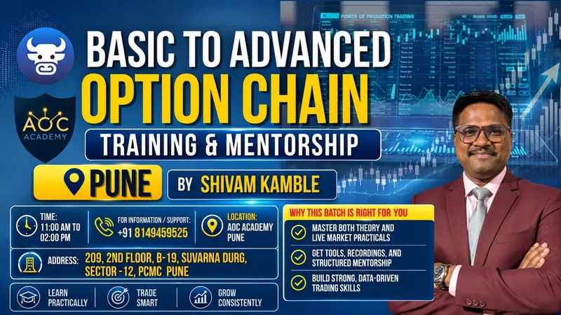 Basic to Advance Option Chain Course – Pune poster